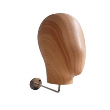 Mannequin Head with Wall Mount Sturdy Hat Stand with Wall Mount Easy to Install