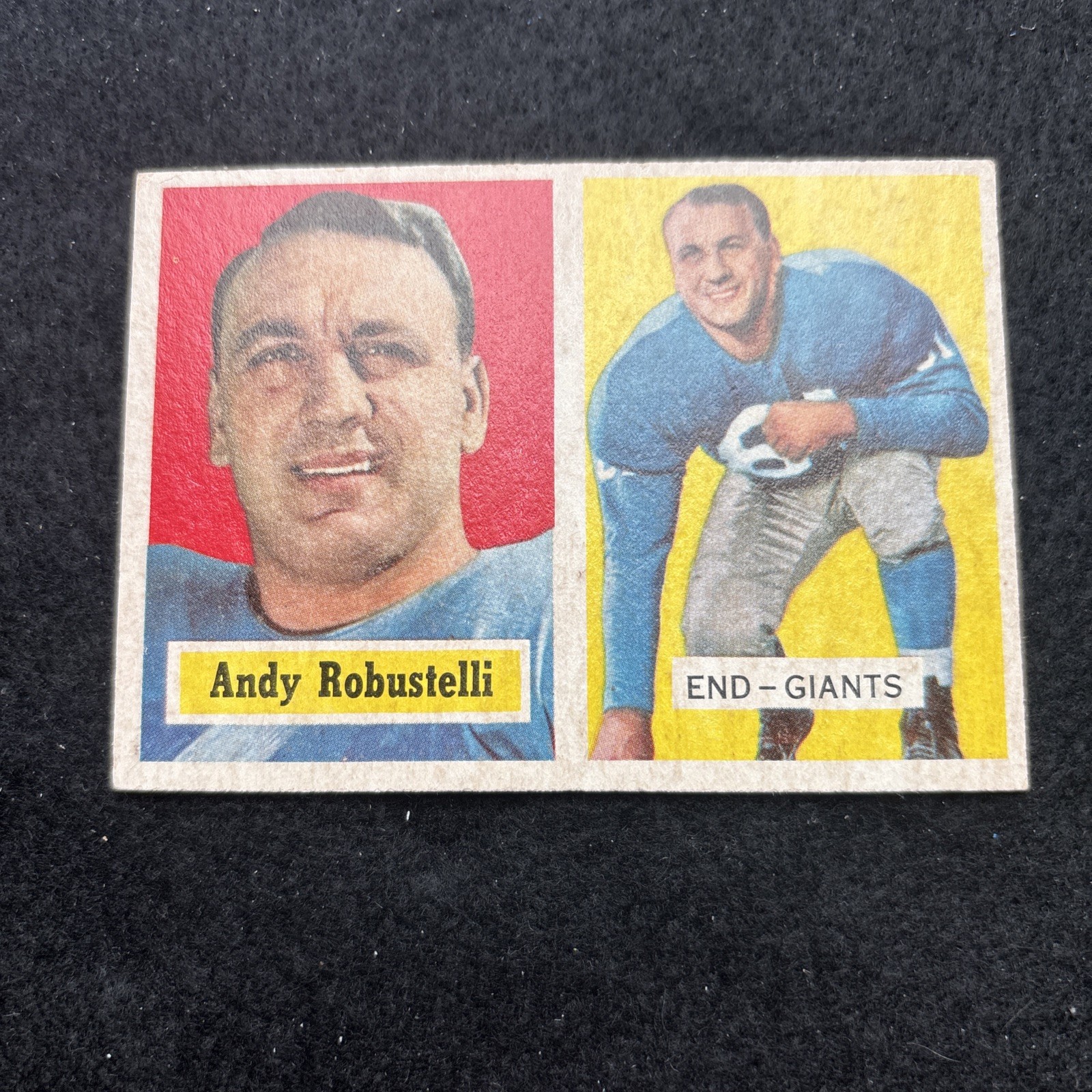 1957  TOPPS   # 71 ANDY ROBUSTELLI  DD 8155