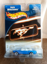2002 Hot Wheels Ford 1965 Mustang Auto Milestones Series 164 White Wall Dd Rr