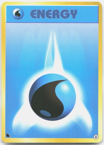 Pokemon Basic Water Energy 23 NM Intro Pack (Squirtle) Japanese