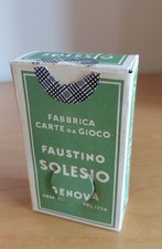 mazzo Tarocchi piemontesi Faustino Solesio, anno 1950 