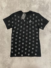 Nike Monogram 23 AOP T Shirt Mens Small Tee Black White All Over Print NWT