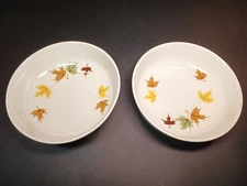 5"Franciscan Indian Summer Set Of 2 Berry/Dessert Bowls California USA Excellent