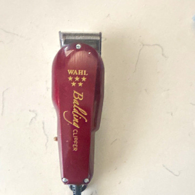Wahl Balding Clipper Corded Square Blade Hair Clipper Red/Black