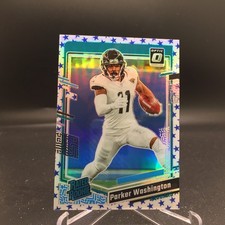 Parker Washington 2023 Donruss Optic Stars 254 Jacksonville Jaguars Rookie