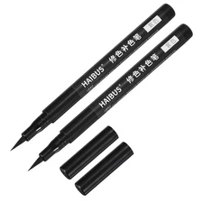 5.71 Inches Fabric Marker Pen, 2 Pcs Fabric Brush Point Marker Dark Purple