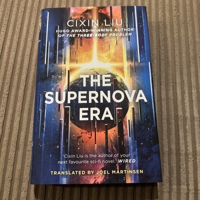 The Supernova Era by Cixin Liu DOUBLE SIGNED Limited Edition Three Body Problem 