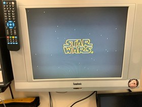 SEGA Genesis 32x w/ all hookup cables, power supply and star wars cartridge