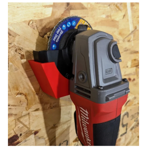 Milwaukee M18 Fuel 4.5" Grinder Wall Mount – Secure Tool Storage Holder