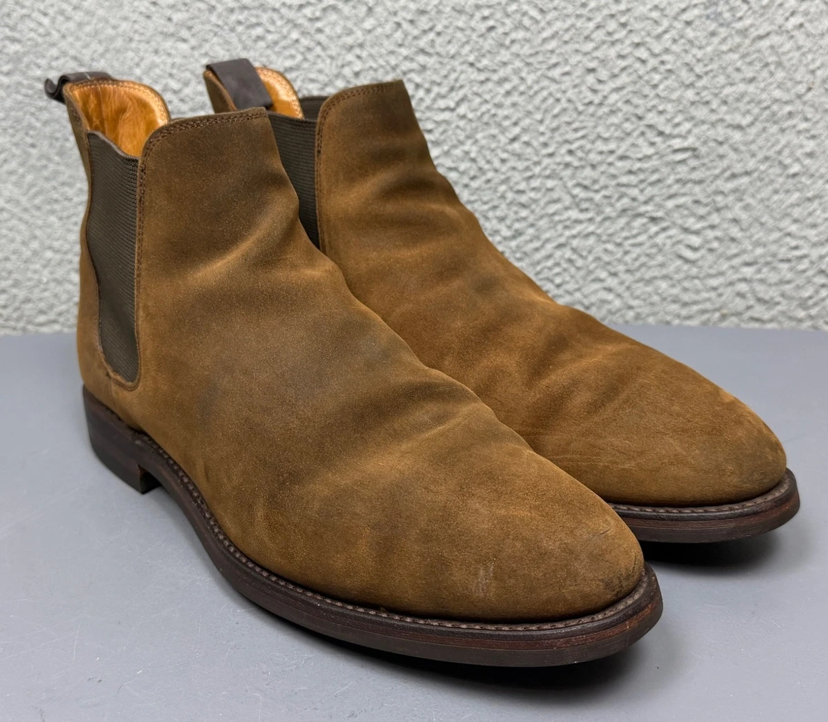 Crockett & Jones Milton Suede Chukka Ankle Desert Boots Beige Tan UK 11 US 12 The Greatest Chukka – Crockett & Jones US main image 2