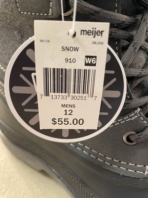 Men Fall Creek Water Resistant Boots  Size 12 Thinsulate 3M Meijer Falls Creek Men main image 2