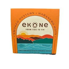 Ekone Smoked Oysters Habanero Hot 3oz BB 04/2027