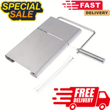 Cheese Slicer Stainless Steel Board Butter Cutter With 5 Wires Cutting Handle