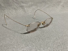 Vintage American Optical AO 1/10 12K Gold Filled GF Eye Glasses Antique Ballard