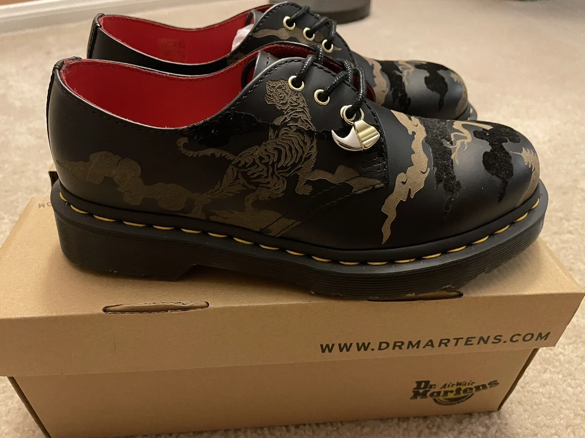 Dr. Martens 1461 Year Of The Tiger Chinese New Year Leather Oxford Shoes Size 6