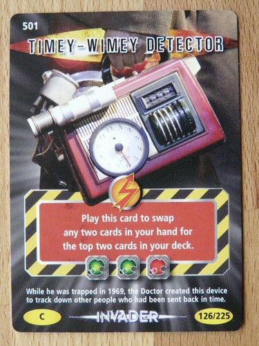 DOCTOR WHO Battles In Time INVADER Trading Cards 376 - 594 BBC 2007 - Picture 49 of 86