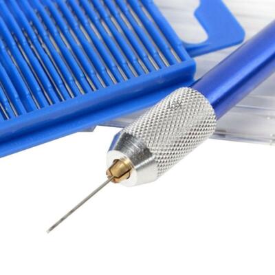 20pcs Mini Drill Set Small Aluminum Hand Drill Wire C