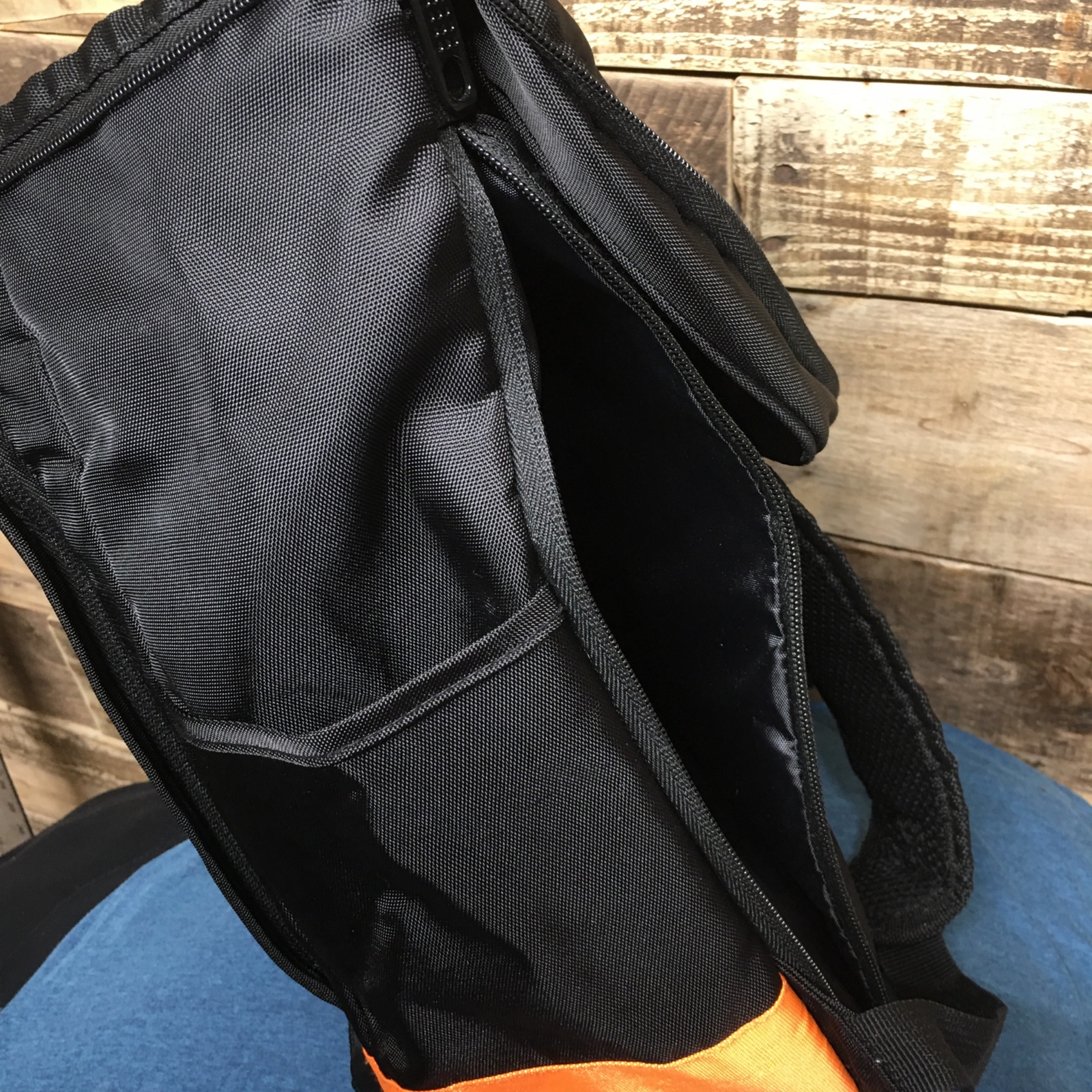 Backpack Flat Top Light Padding Multi Pockets - image 5