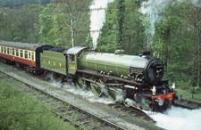 35mm Slide Steam Train LNER No 1306 Mayflower  BR British Railways