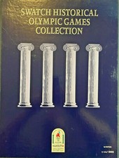 SWATCH 1°EDITION HISTORICAL ATLANTA 1996 OLYMPIC GAMES COLLECTION GR. S01 - NEU 