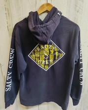 Salty Crew Graphic Pullover Hoodie Men's Medium Blue Ocean Beach