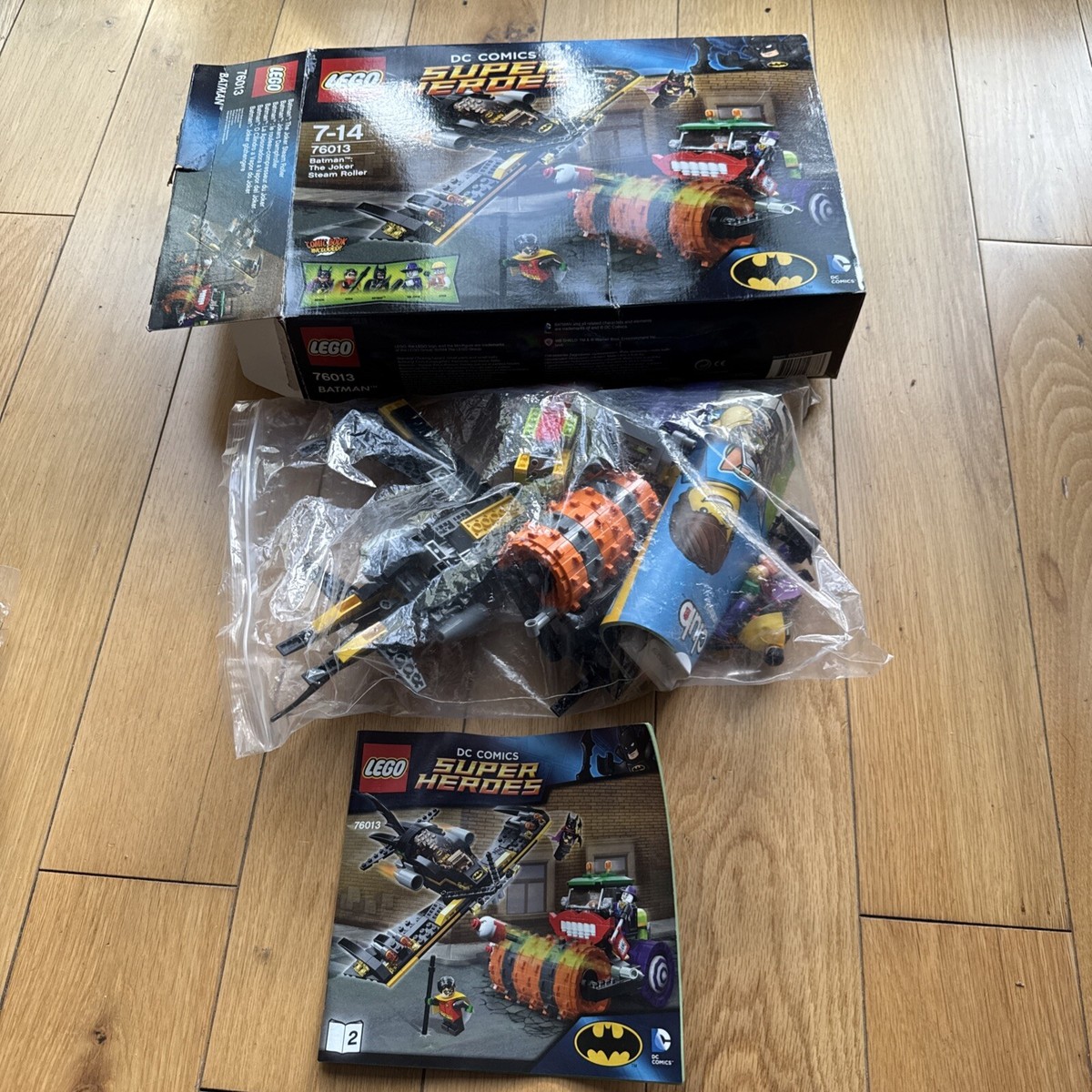 Lego Batman'DC Comics Super Heroes' Batman:The Joker Steam Roller 76013