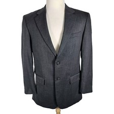 cappotto sportivo sormani uomo taglia 40R colore grigio a righe eool poly lycea S80