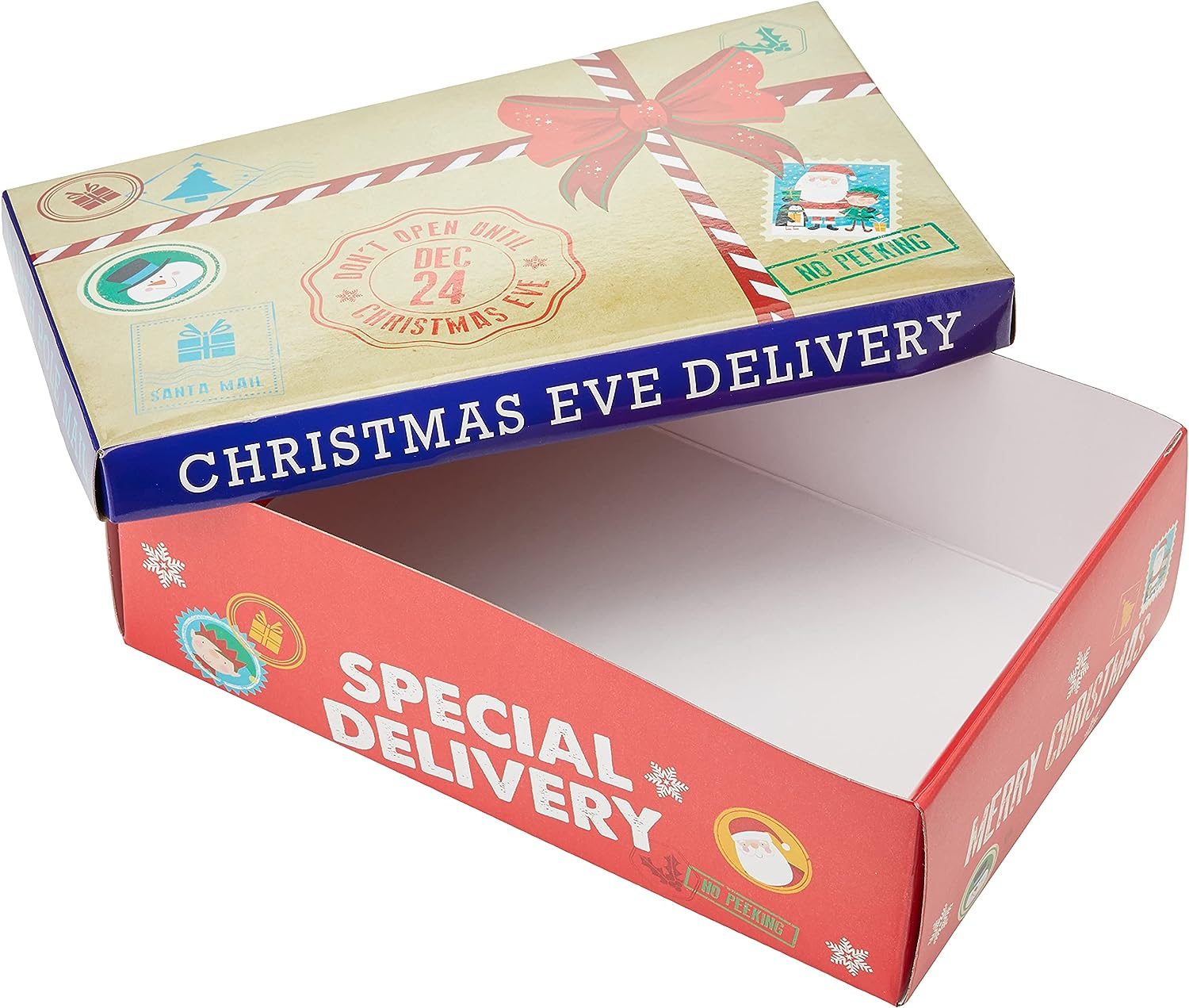 5050565344472 Special Delivery Christmas Eve Box Empty 17 X 26.5 X 8