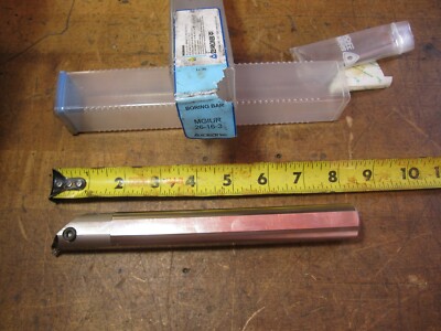 Korloy 1'' shank MGIUR26-16-3 grooving threading boring bar thru coolant 