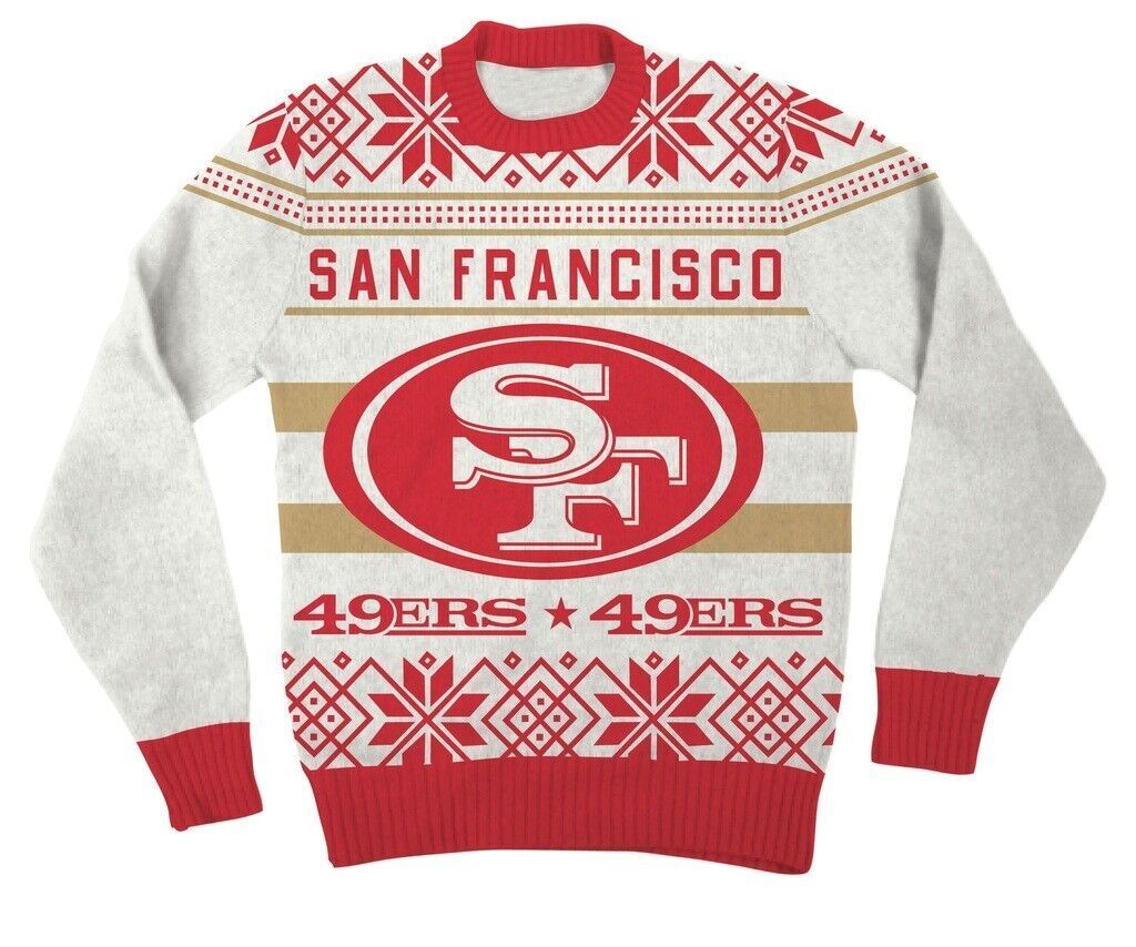 49ers xmas sweater