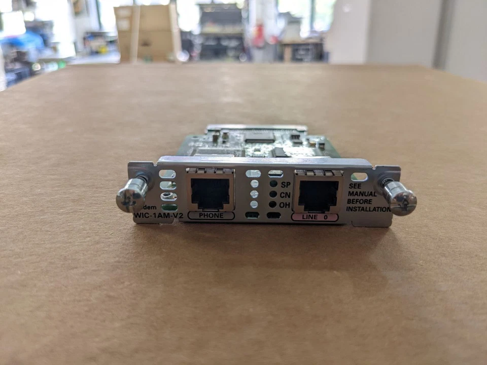 Cisco WIC-1AM-V2 1 Port Analog Modem Card