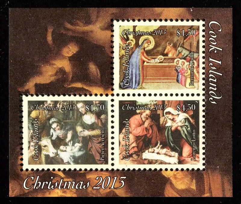 COOK ISLANDS 2013 #1481 MNH Souvenir Sheet Christmas
