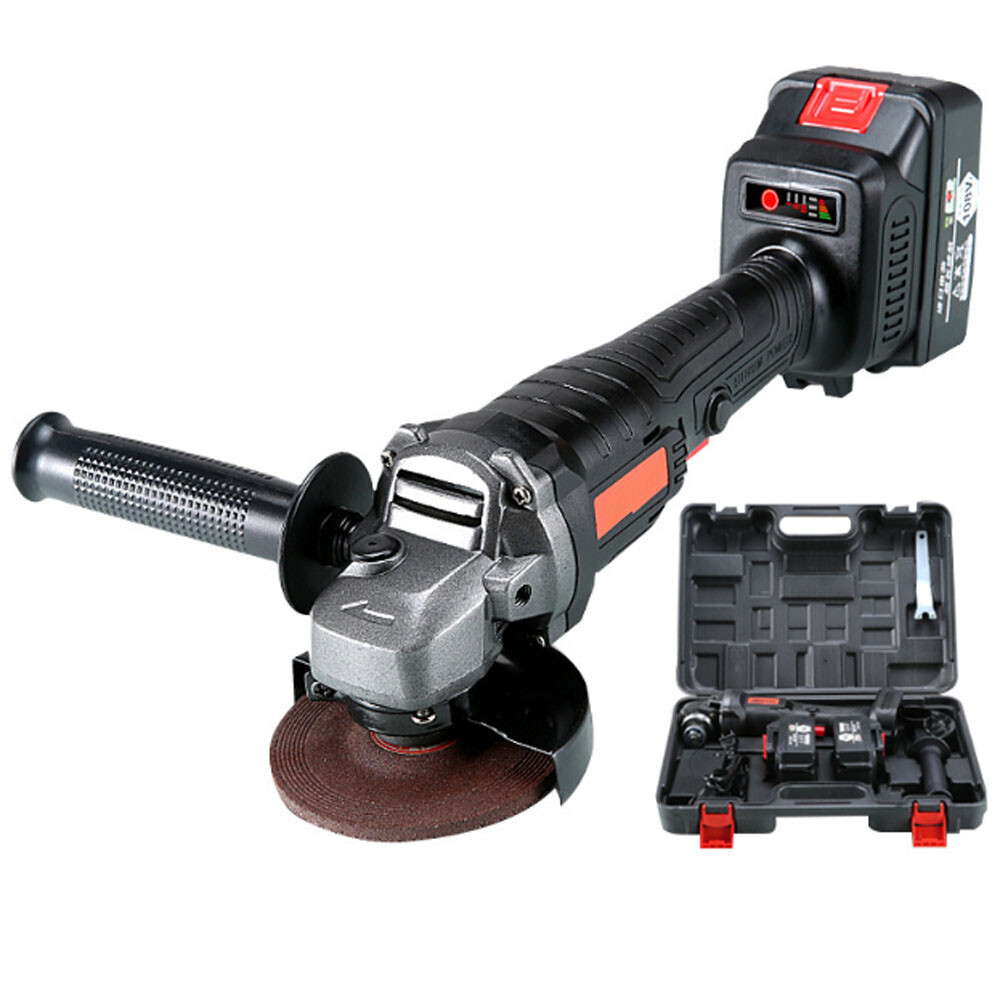21V Cordless Brushless Angle Grinder for Polishing and Rust Removal