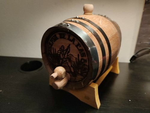 2 Liter Mini-Oak Tequila/Whiskey Barrel