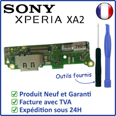 Module De Charge + Microphone + Vibreur Pour Sony Xperia XA2 H3133 - Connecteur Dock Neuf