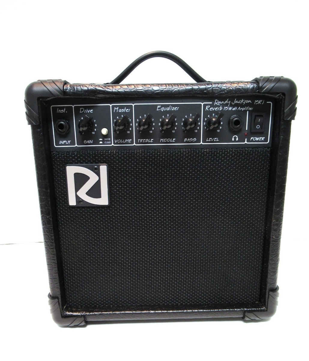 RANDY JACKSON GUITAR COLLECTION 15W GUITAR AMPLIFIER 15RJ POWER