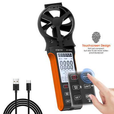 Windmesser Windmessgerät Anemometer Airflow Test-Master 30m/s Temperatur CFM CMM