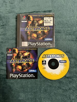 Asteroids PS1 (KOMPLETT INKL. HANDBUCH) Sony Playstation