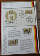 Berlin ETSB 5a / 1987 ERSTTAGS SAMMELBLATT Briefmarken F&uuml;r die Jugend 1987