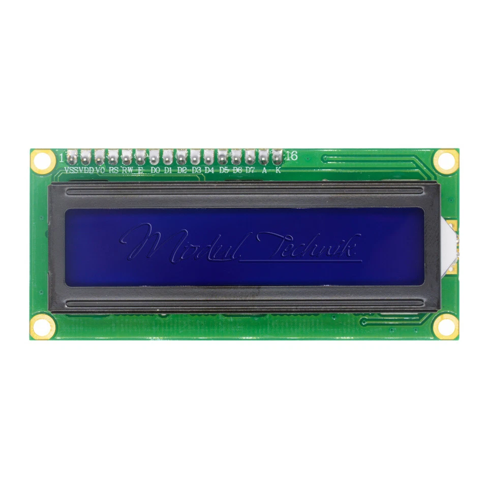1601/1602/1604/0802/2004/12864 Character LCD Display Module 5V/3.3V For Arduino - Bild 2 von 4
