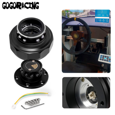 70mm Racing Simulator Steering Wheel Quick Release Adapter QR70 For MOZA Simagic