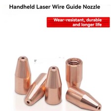 1xFiber Laser Wire Guide Nozzle Handheld Welding Wire Guide Nozzle 0.8/1.0/1.2M5