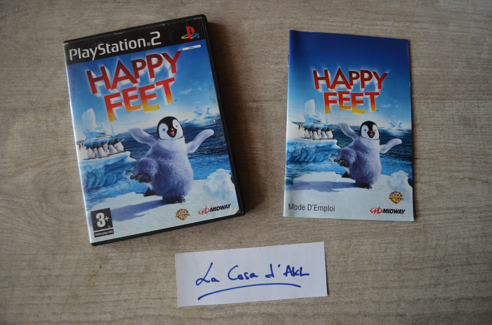 Happy Feet complet sur Playstation 2 PS2 - FR