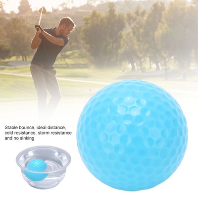 2 Layers Golf Floating Ball Float Water Range Outdoor Sports Golf Practice Train