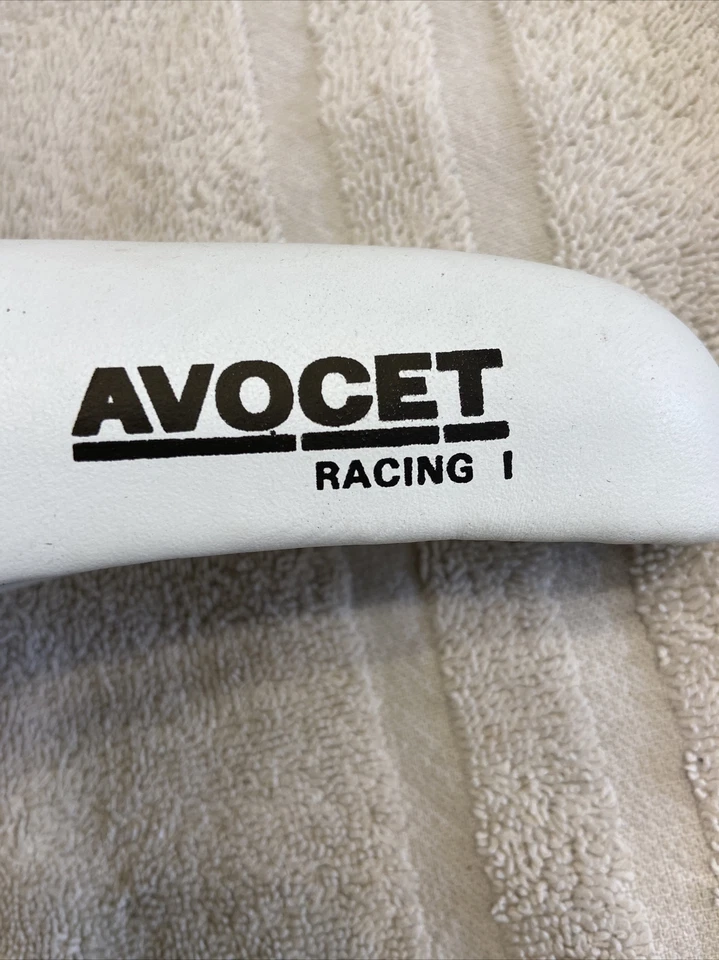 Avocet Racing I saddle  NOS  White - Image 2 of 4