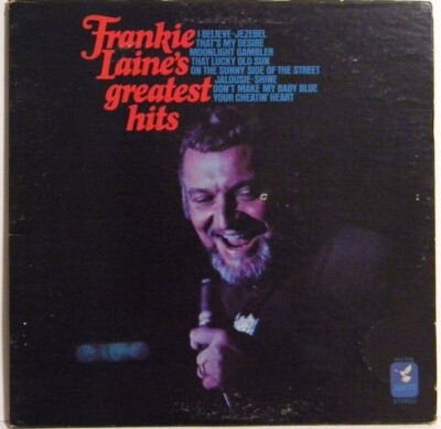 Frankie Laine Frankie Laines Greatest Hits NEAR MINT Amos Records Vinyl LP