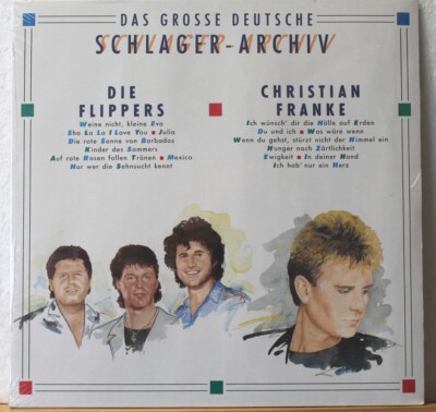 12'' LP - SCHLAGER-ARCHIV - Die Flippers / Christian Franke - NEU OVP 1988