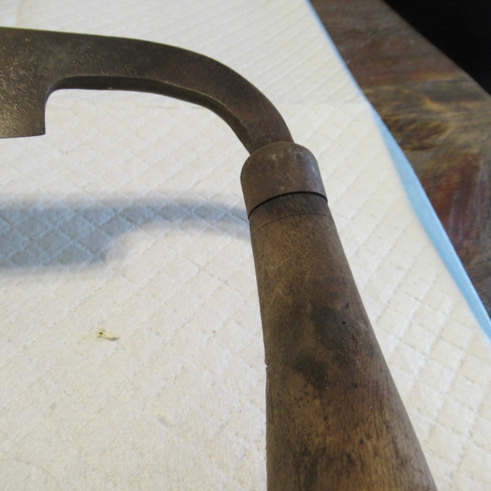 WELL USED HART DRAW KNIFE 9 INCH eBay