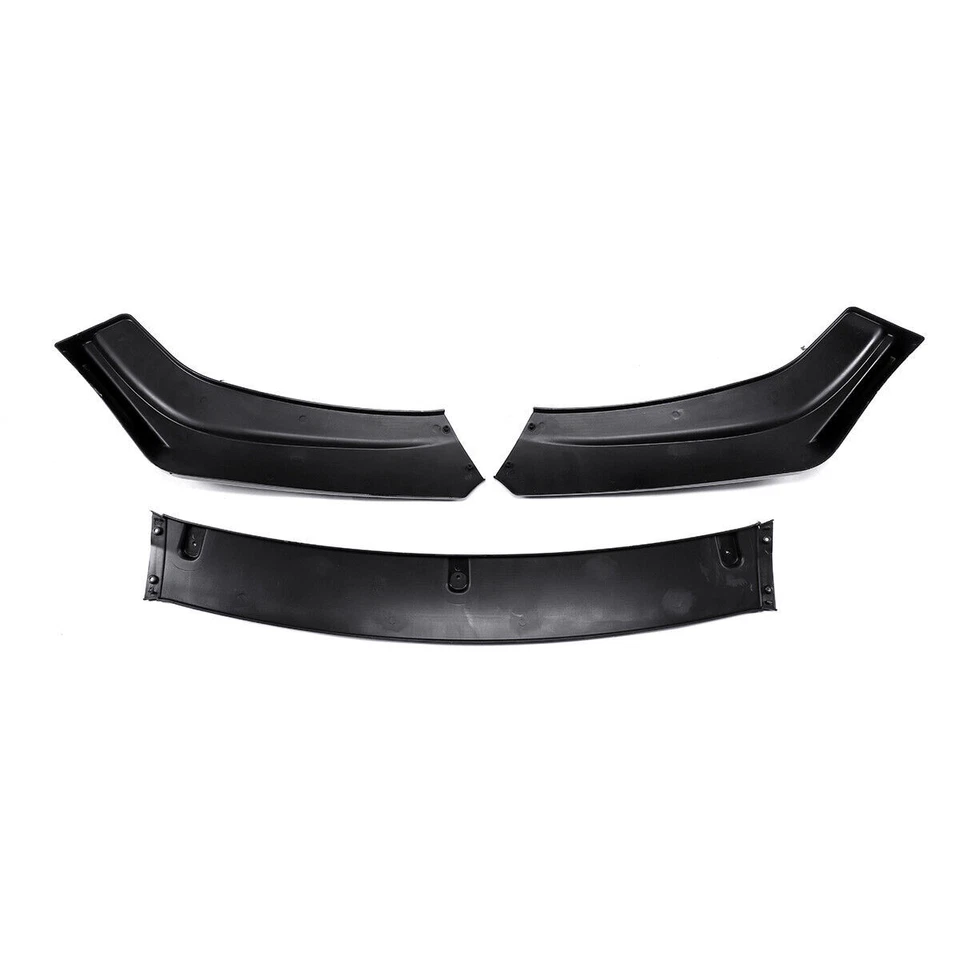 For Toyota Corolla 2009-2024 Front Bumper Lip Splitter Spoiler Glossy Black - Image 4 of 4