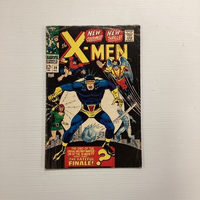 X-Men #39 1968 sehr guter Zustand neue Kostüme Cent Kopie Pence Briefmarke